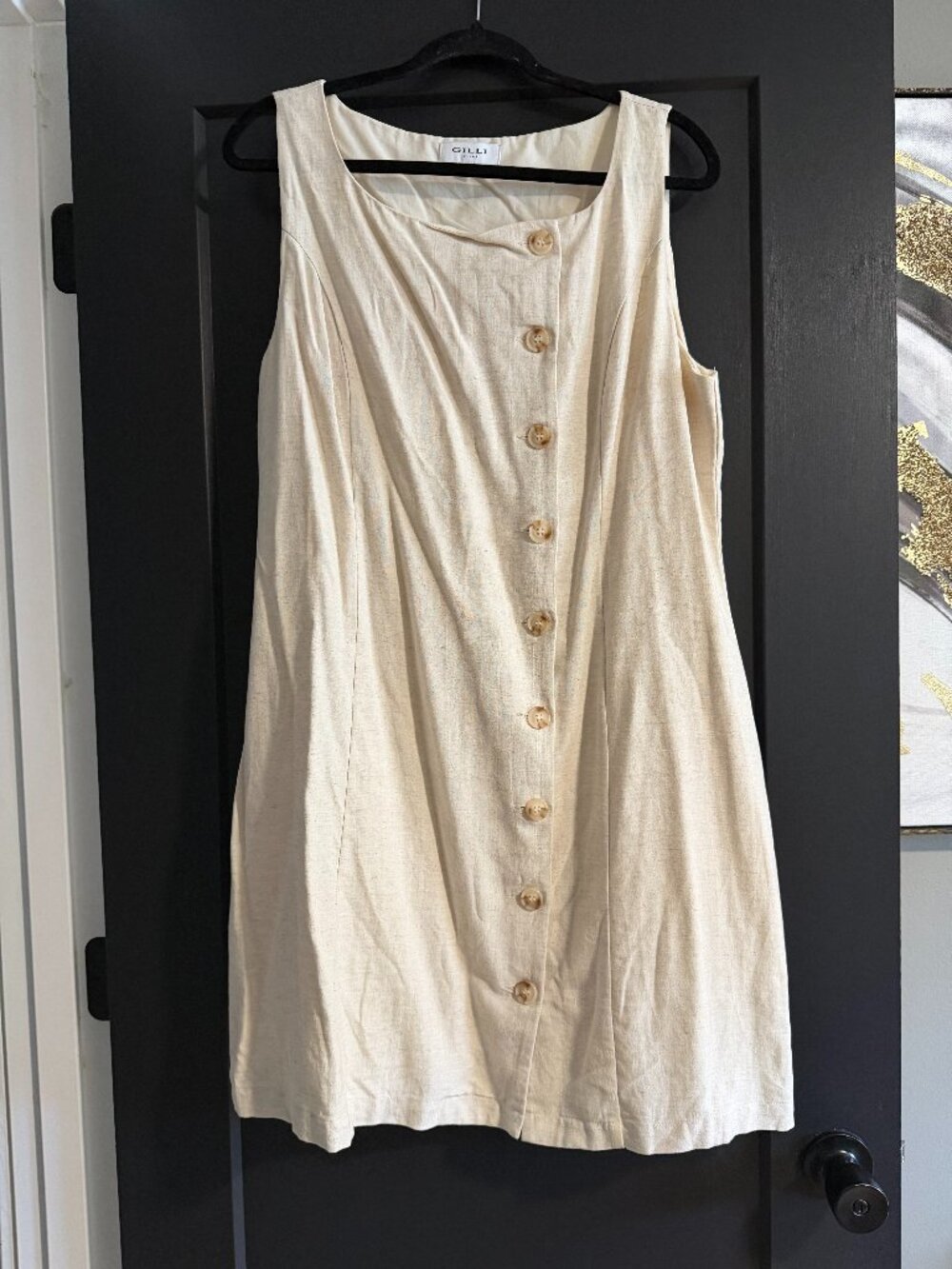 Gilli Linen Dress sz XL